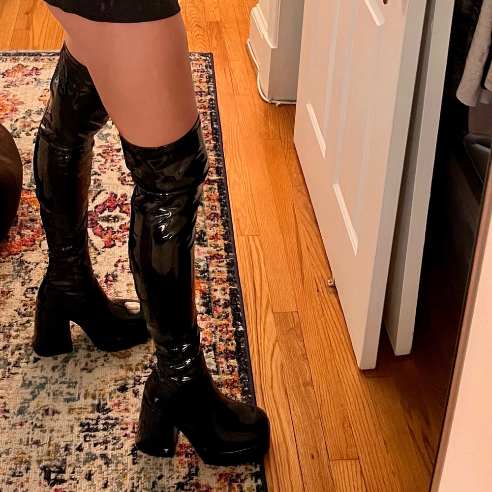 Platform boot Windsor Smith Patent Leather